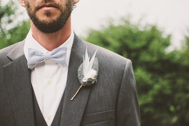 Groom in Forest