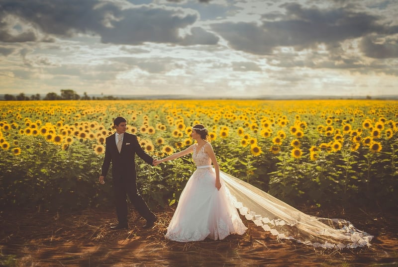 Bohemian Garden Wedding